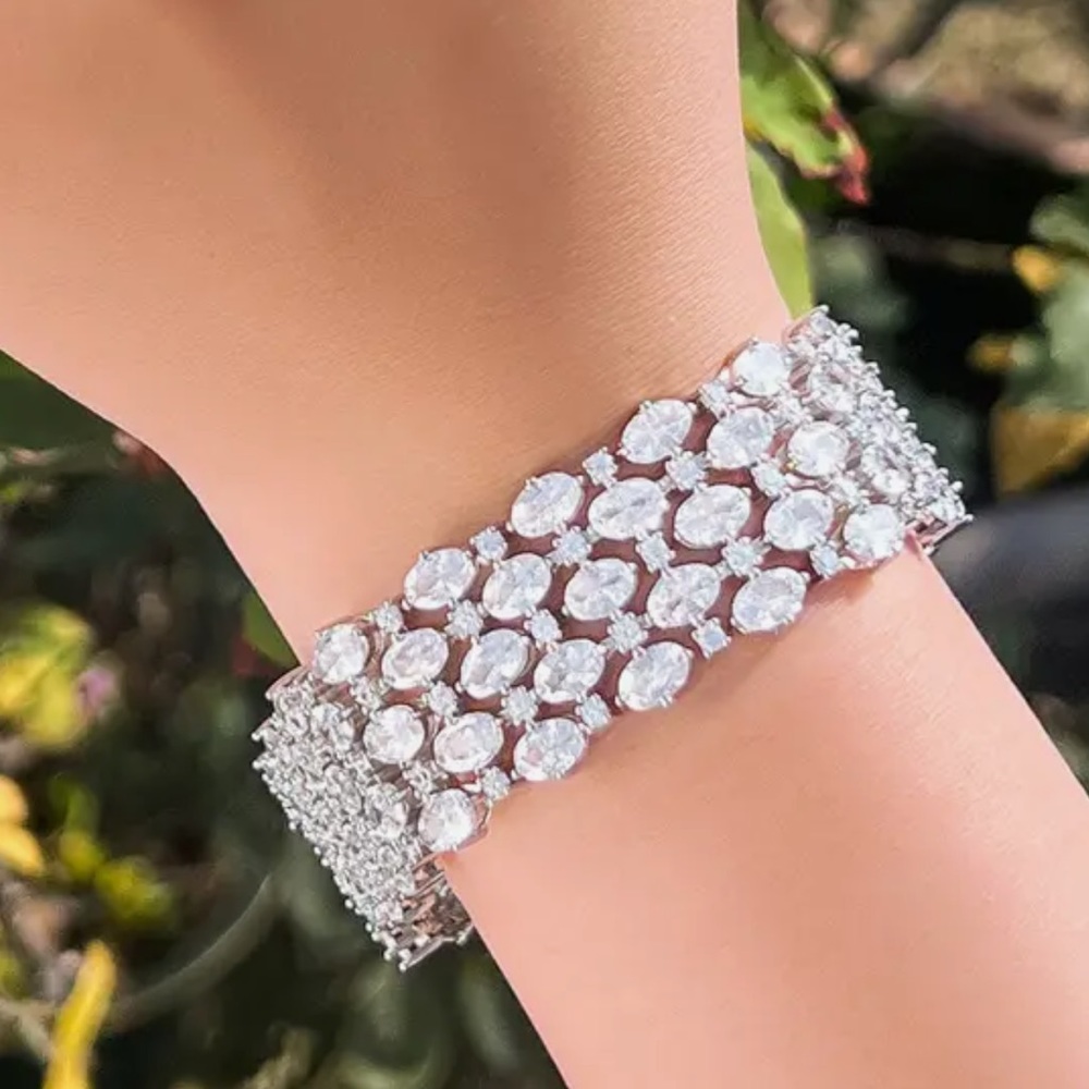 45ct Oval Cut Bracelet